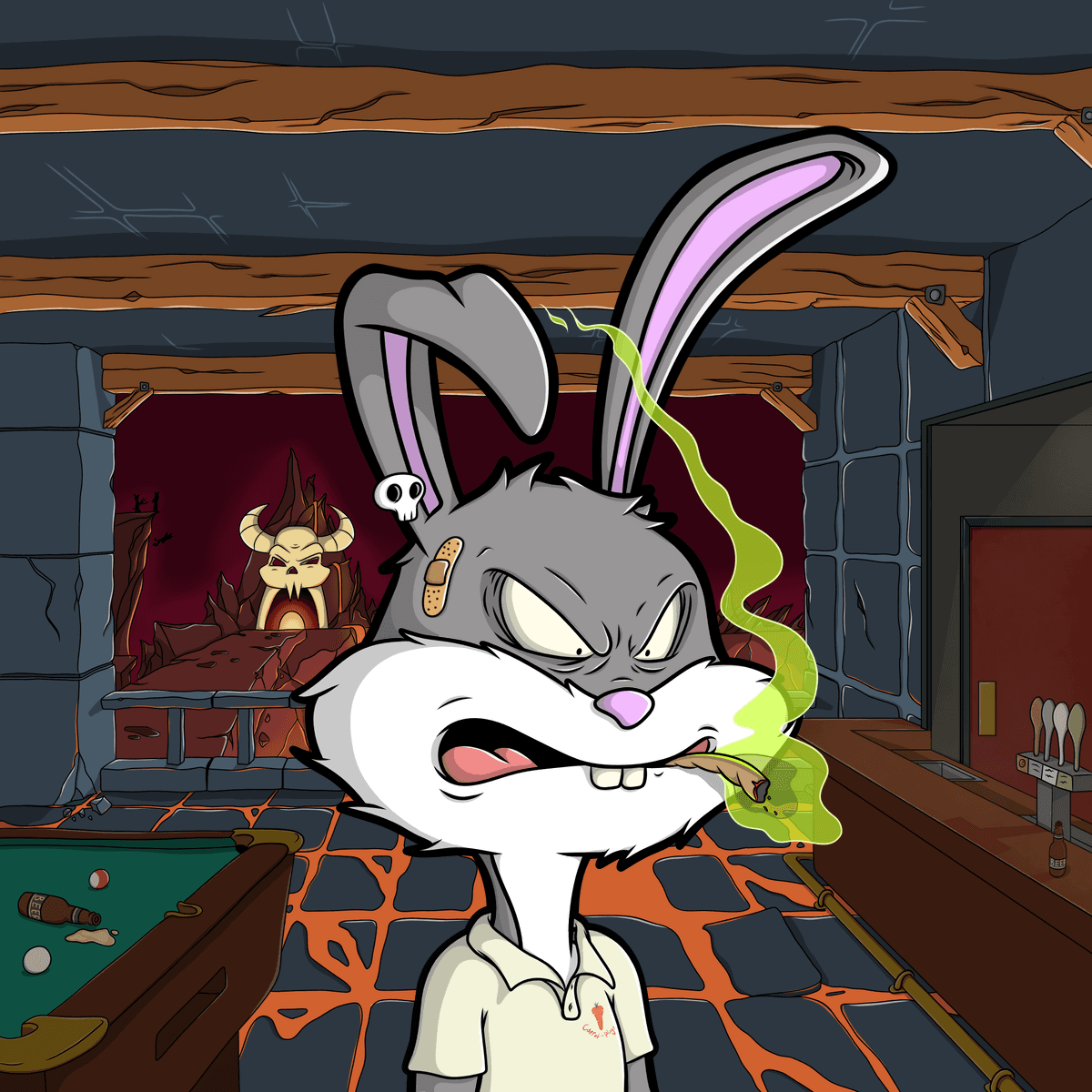 Degen Rabbits – Evolutionary NFT Series on Sui artwork